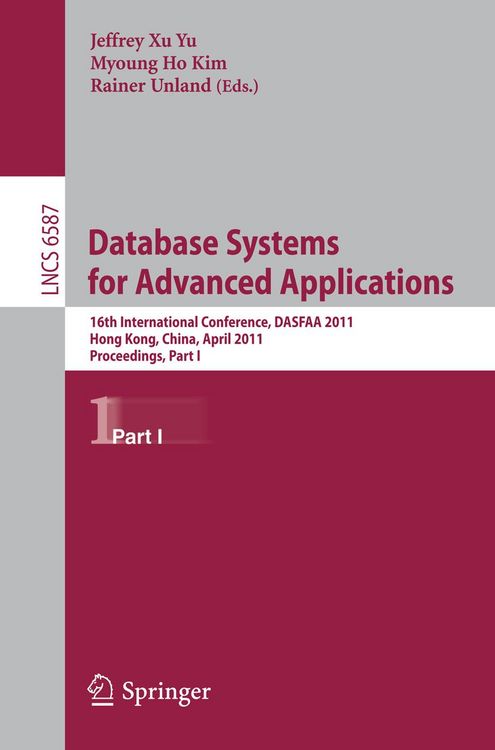 Produktbild: Database Systems for Advanced Applications