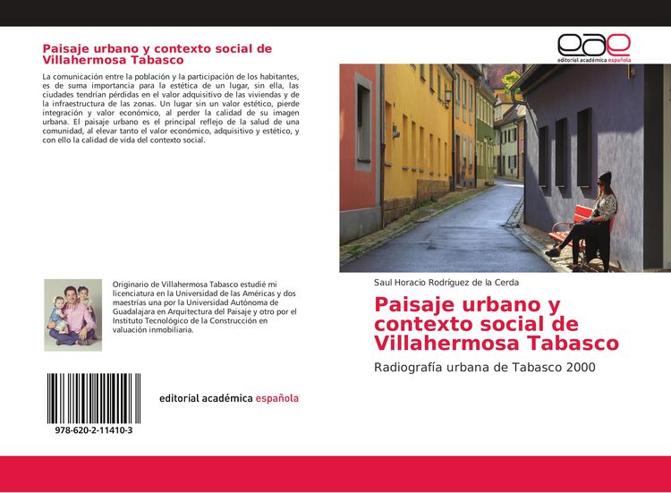 Produktbild: Paisaje urbano y contexto social de Villahermosa Tabasco