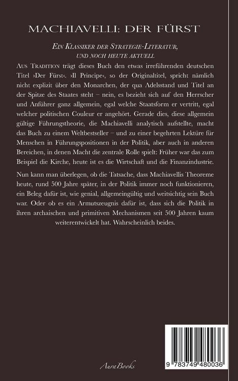 Produktbild: Der F&uuml;rst