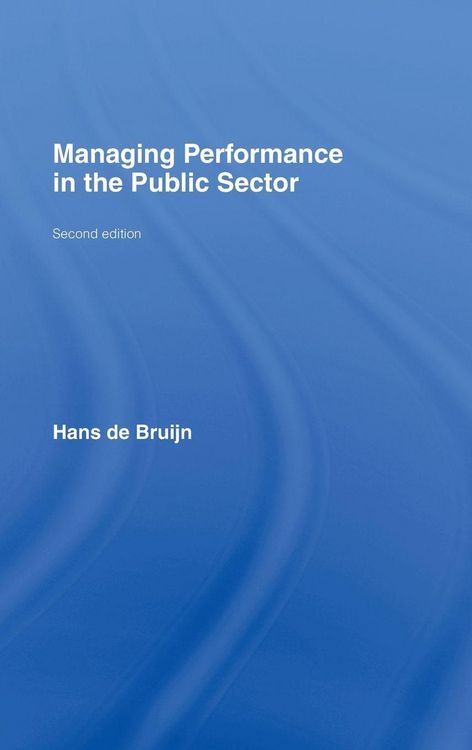 Produktbild: Managing Performance in the Public Sector
