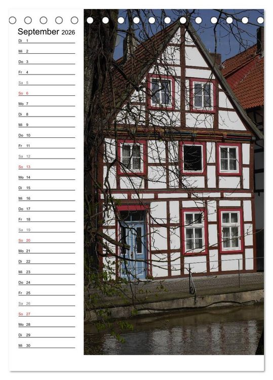 Produktbild: Streifz&uuml;ge durch Paderborn (Tischkalender 2026 DIN A5 hoch), CALVENDO Monatskalender