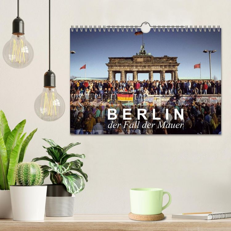 Produktbild: Berlin - der Fall der Mauer (Wandkalender 2026 DIN A4 quer), CALVENDO Monatskalender