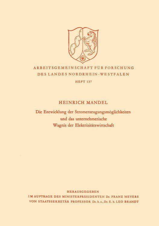 Produktbild: Die Entwicklung der Stromerzeugungsm&ouml;glichkeiten und das unternehmerische Wagnis der Elektrizit&auml;tswirtschaft