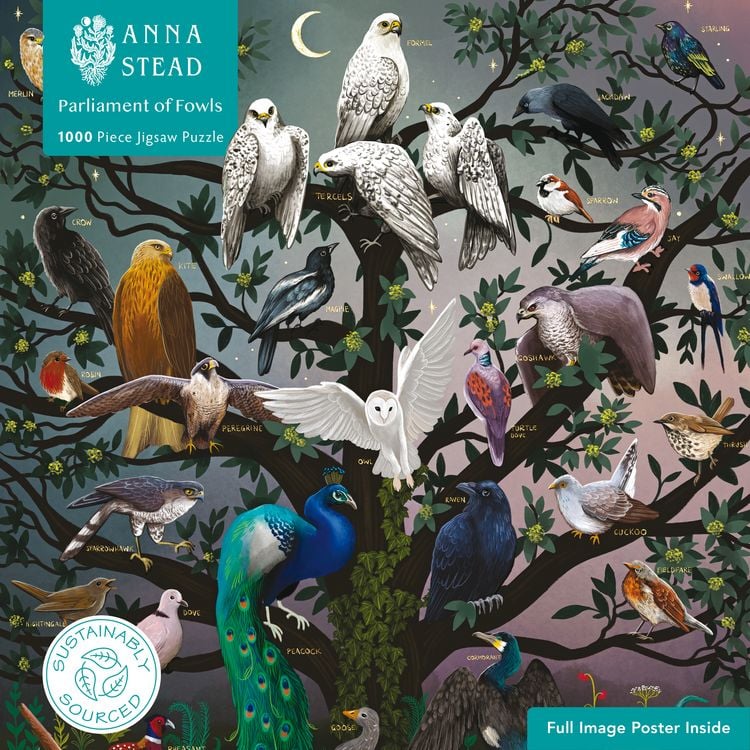 Produktbild: Puzzle &ndash; Anna Stead, Parlament der V&ouml;gel