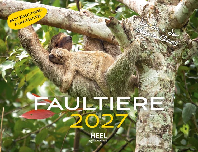 Produktbild: Faultiere Kalender 2027 Eintragkalender