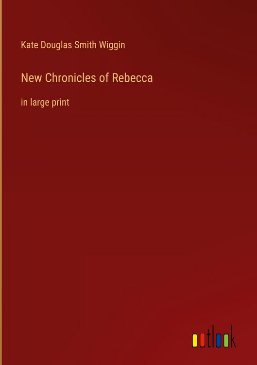 Produktbild: New Chronicles of Rebecca