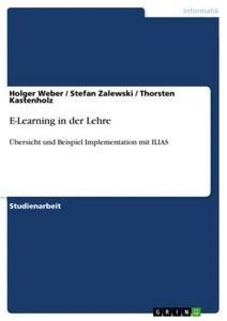 Produktbild: E-Learning in der Lehre