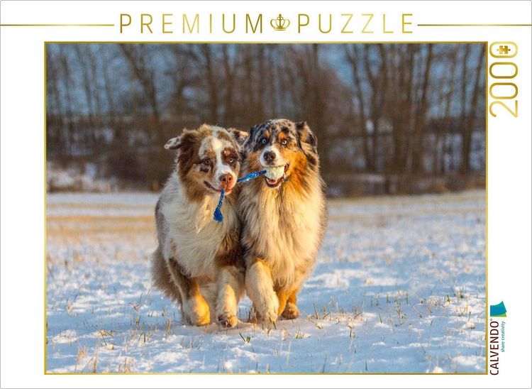 Produktbild: CALVENDO Puzzle Wir ziehen an einem Strang! | 2000 Teile Lege-Gr&ouml;&szlig;e 90x67cm Foto-Puzzle f&uuml;r gl&uuml;ckliche Stunden