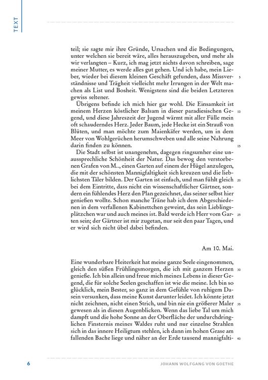 Produktbild: Die Leiden des jungen Werther