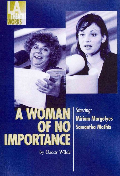 Produktbild: WOMAN OF NO IMPORTANCE       D