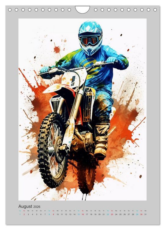 Produktbild: Xtreme Crossfire (Wandkalender 2026 DIN A4 hoch), CALVENDO Monatskalender