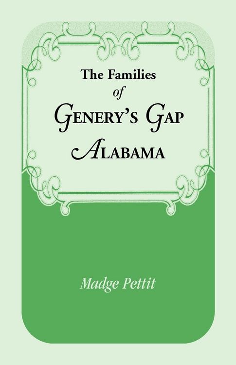 Produktbild: The Families of Genery's Gap, Alabama