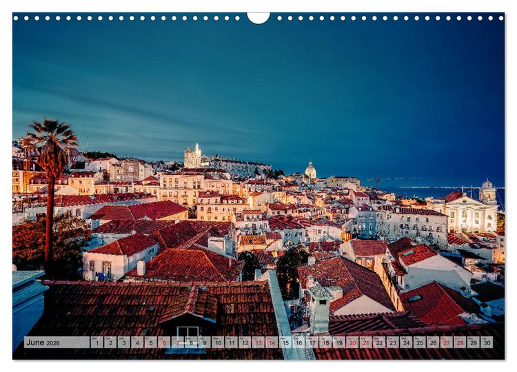 Produktbild: Lisbon - Perspectives (Wall Calendar 2026 DIN A3 landscape), CALVENDO 12 Month Wall Calendar