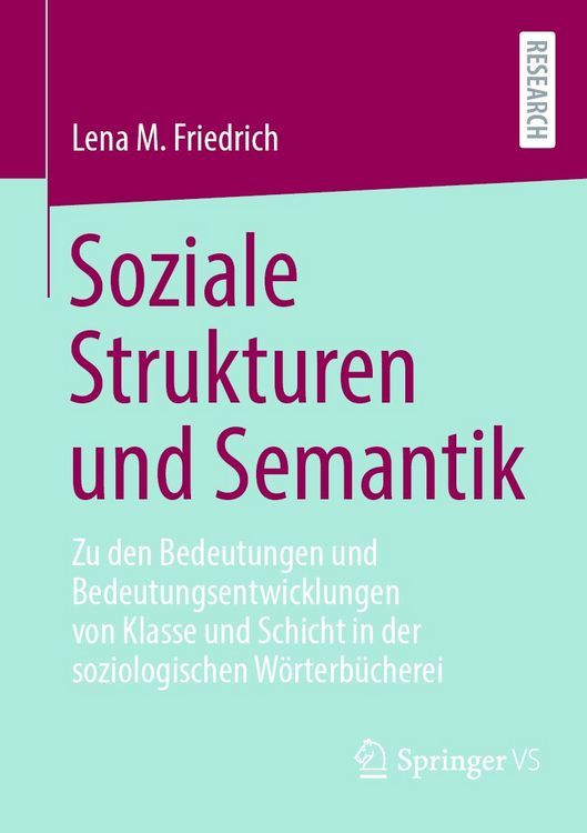 Produktbild: Soziale Strukturen und Semantik