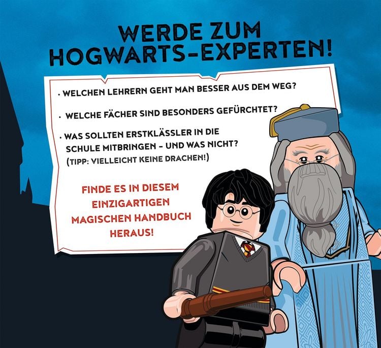 Produktbild: LEGO&reg; Harry Potter: Alles &uuml;ber Hogwarts: Schulf&auml;cher, Zauberspr&uuml;che, Quidditch und mehr!