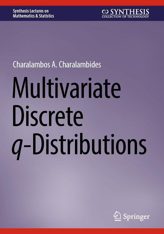 Produktbild: Multivariate Discrete q-Distributions