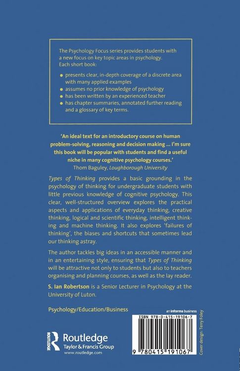 Produktbild: Types of Thinking