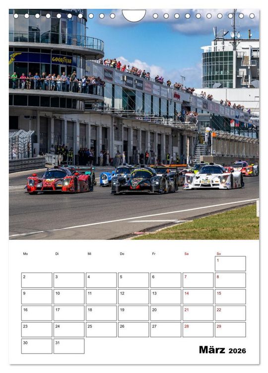 Produktbild: PROTOTYPE RACING am N&uuml;rburgring (Wandkalender 2026 DIN A4 hoch), CALVENDO Monatskalender