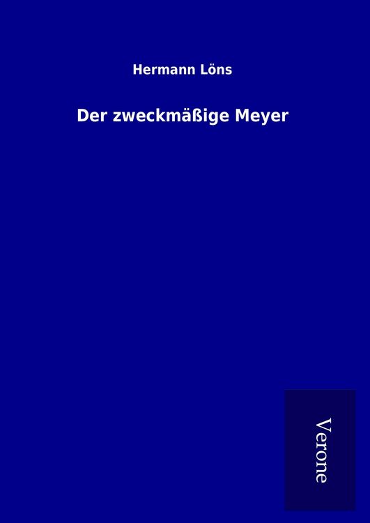 Produktbild: Der zweckm&auml;&szlig;ige Meyer