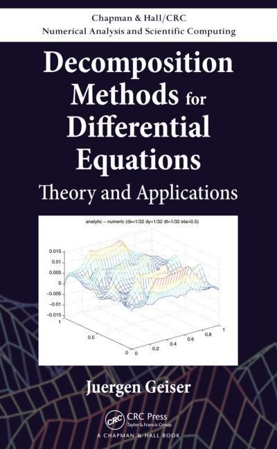 Produktbild: Geiser, J: Decomposition Methods for Differential Equations
