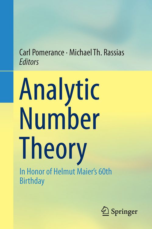 Produktbild: Analytic Number Theory