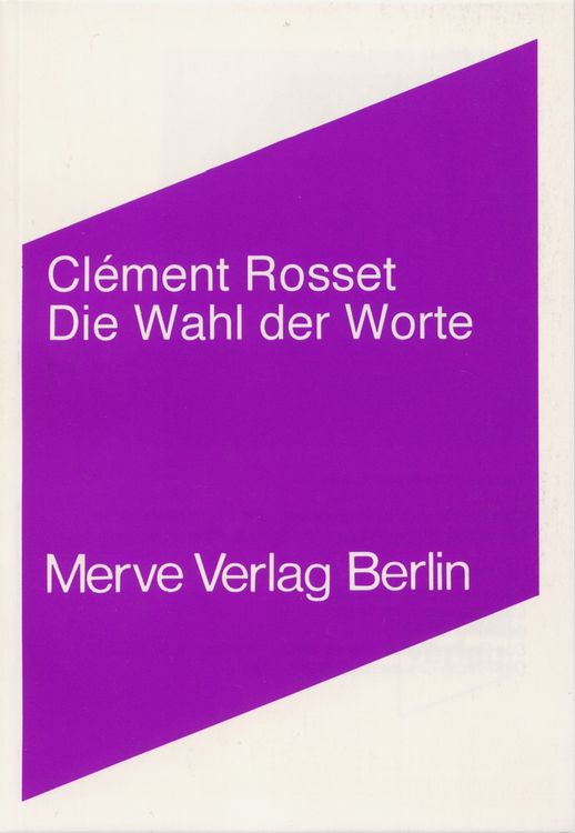 Produktbild: Die Wahl der Worte