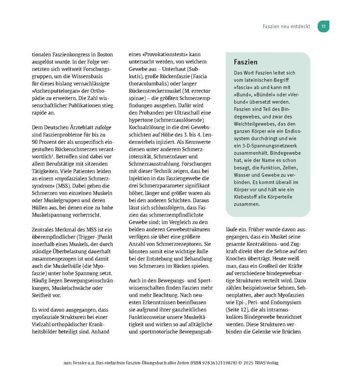 Produktbild: Das einfachste Faszien-&Uuml;bungsbuch aller Zeiten