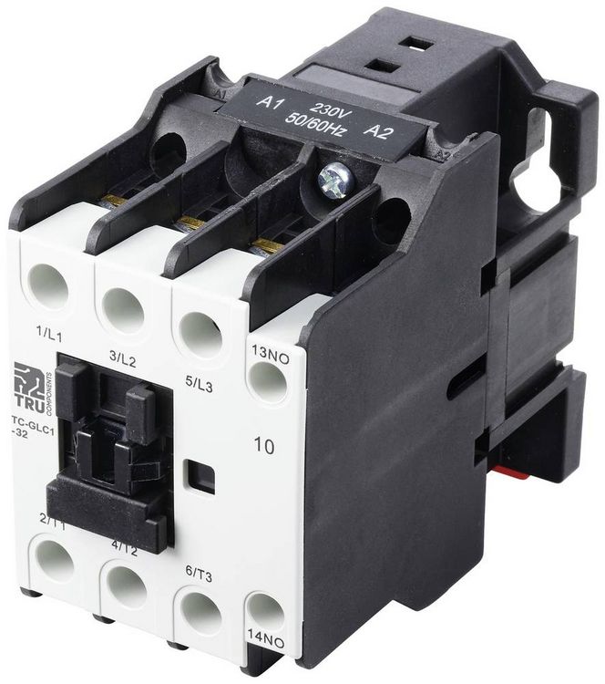 Produktbild: TRU COMPONENTS TC-GLC1-32 230V Sch&uuml;tz 3 Schlie&szlig;er 15kW 230 V/AC 32A 1St.