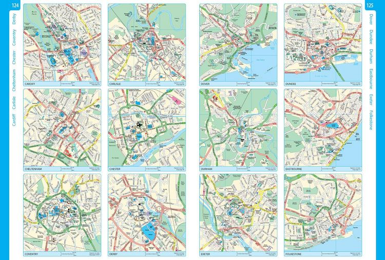 Produktbild: Collins Big Road Atlas Britain and Northern Ireland 2027 (A3 Spiral)