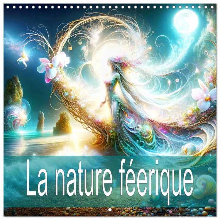 Produktbild: La nature f&eacute;erique (Calendrier mural carr&eacute; 2026 30x30 cm) Calendrier double avec une page pour vos prises de notes