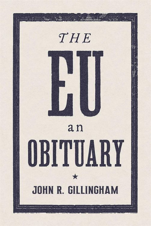 Produktbild: The E.U.: An Obituary