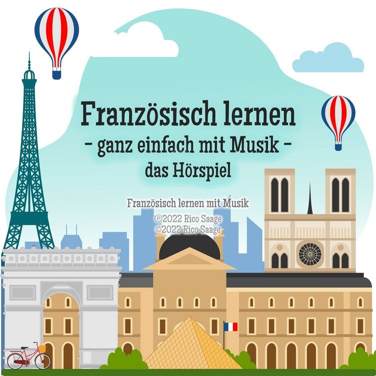 Produktbild: Franz&ouml;sisch lernen - ganz einfach mit Musik - das H&ouml;rspiel