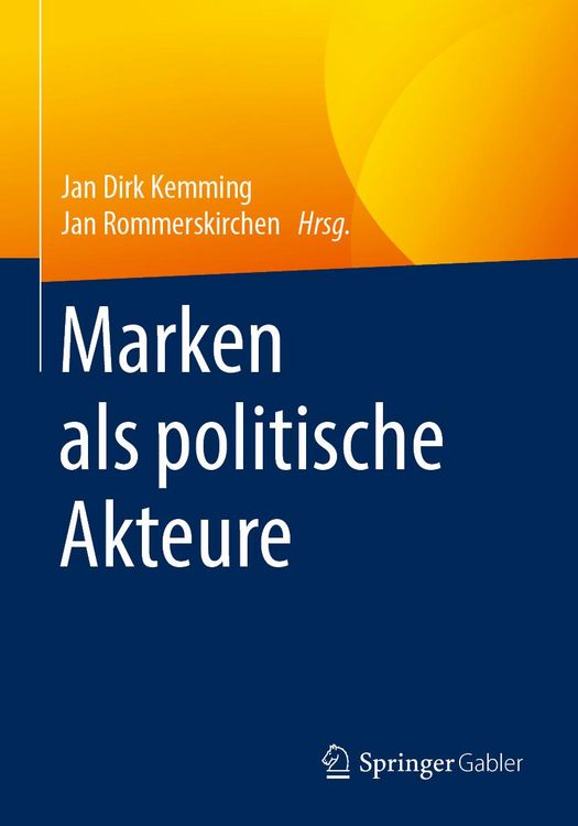 Produktbild: Marken als politische Akteure