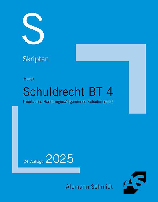 Produktbild: Skript Schuldrecht BT 4