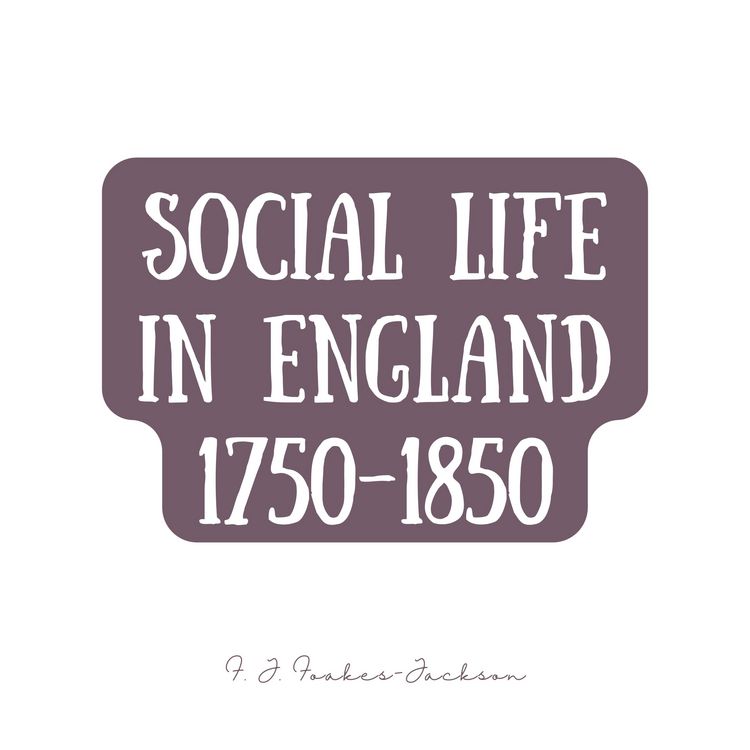 Produktbild: Social Life in England 1750-1850