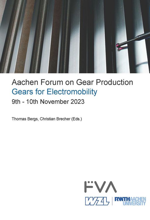 Produktbild: Aachen Forum on Gear Production - Gears for Electromobility. 9th - 10th November 2023