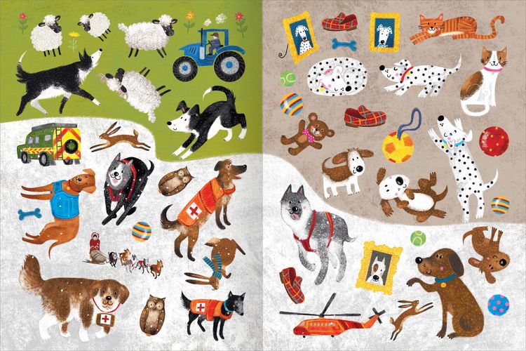 Produktbild: Mein Hunde-Stickerheft