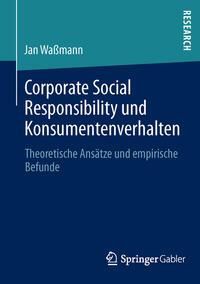 Produktbild: Corporate Social Responsibility und Konsumentenverhalten