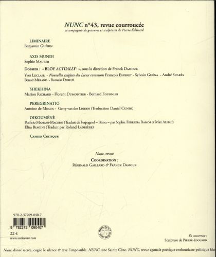 Produktbild: Nunc no43 dossier leon bloy