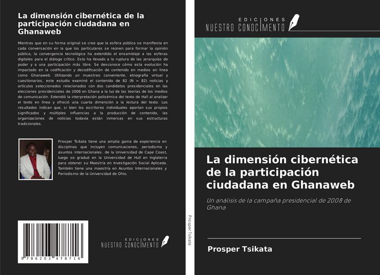 Produktbild: La dimensi&oacute;n cibern&eacute;tica de la participaci&oacute;n ciudadana en Ghanaweb