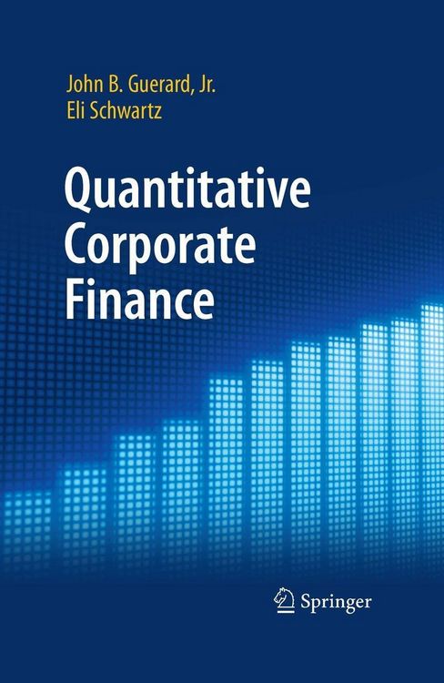 Produktbild: Quantitative Corporate Finance