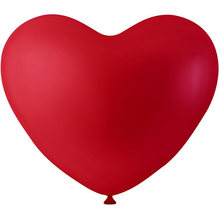 Produktbild: Creativ Company Ballons in Herzform, Herz, Rot, 8 Stk