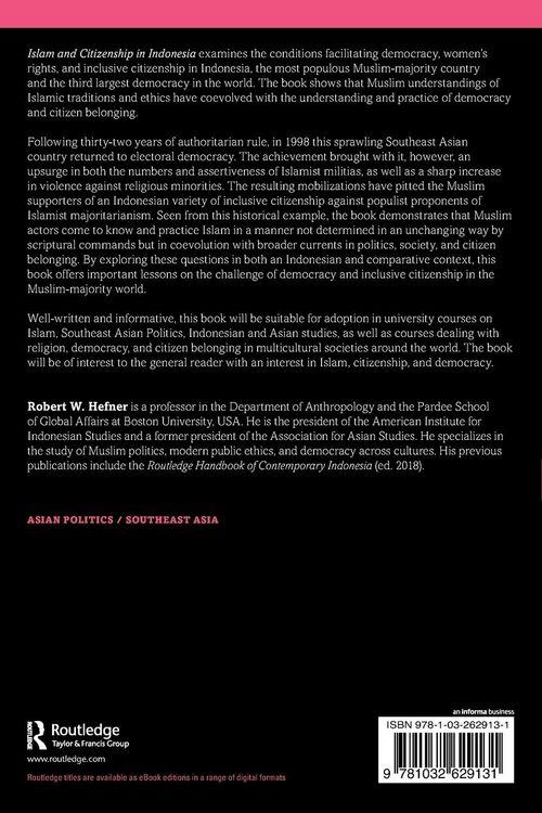 Produktbild: Islam and Citizenship in Indonesia