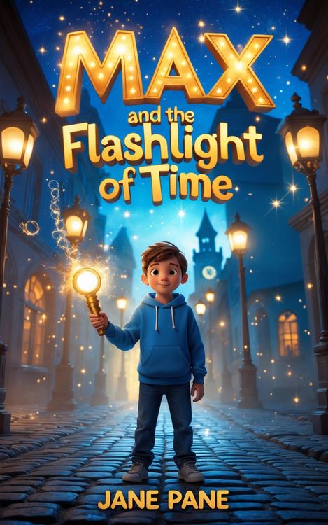 Produktbild: Max and the Flashlight of Time (Magic Object Adventures, #1)