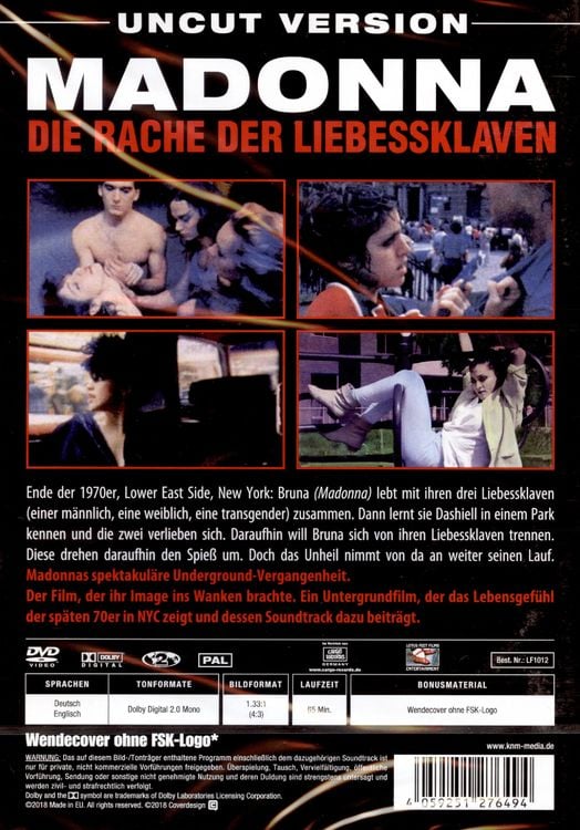 Produktbild: Madonna - DIE RACHE DER LIEBESSKLAVEN - Uncut Version