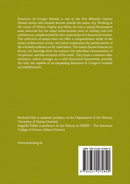 Produktbild: Reconstructing Francesco di Giorgio Architect