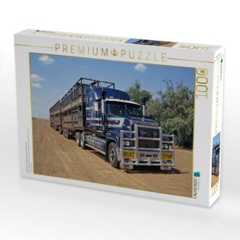 Produktbild: CALVENDO Puzzle Road Train, Outback, Northern Territorries | 1000 Teile Lege-Gr&ouml;&szlig;e 64x48cm Foto-Puzzle f&uuml;r gl&uuml;ckliche Stunden