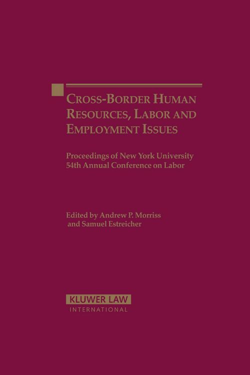 Produktbild: Cross-Border Human Resources, Labor and Employment Issues