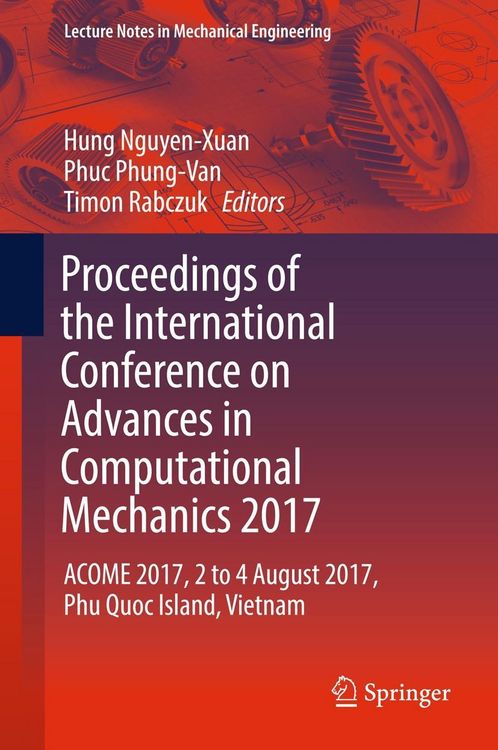 Produktbild: Proceedings of the International Conference on Advances in Computational Mechanics 2017