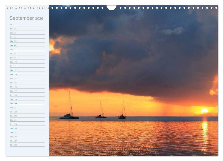 Produktbild: Katamaran-Tour (Wandkalender 2026 DIN A3 quer), CALVENDO Monatskalender
